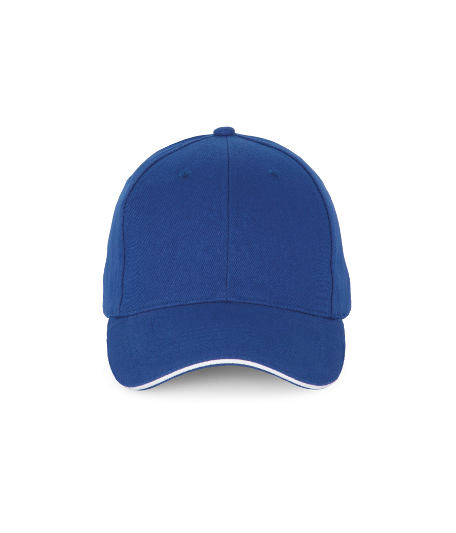 Casquette sandwich contrasté - 6 panneaux