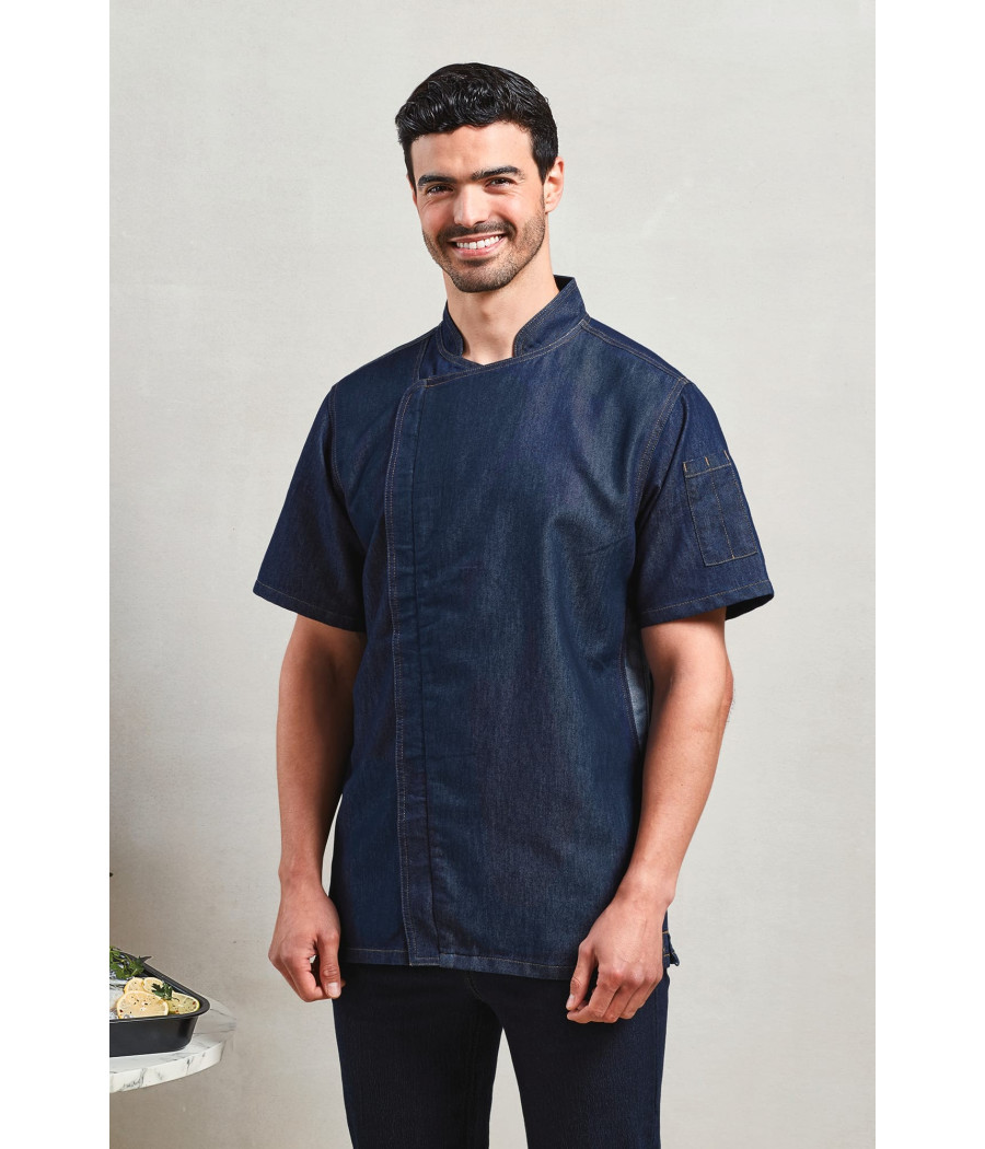 Veste chef cuisinier "Zip close"