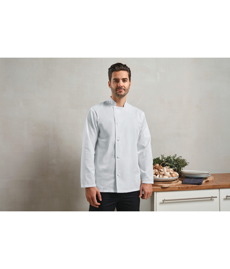 Veste chef cuisinier manches longues "Essential"