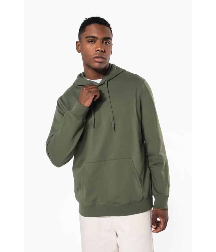 Sweat-shirt recyclé à capuche unisexe