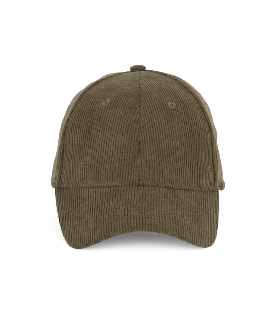 Casquette en velours - 6 panneaux