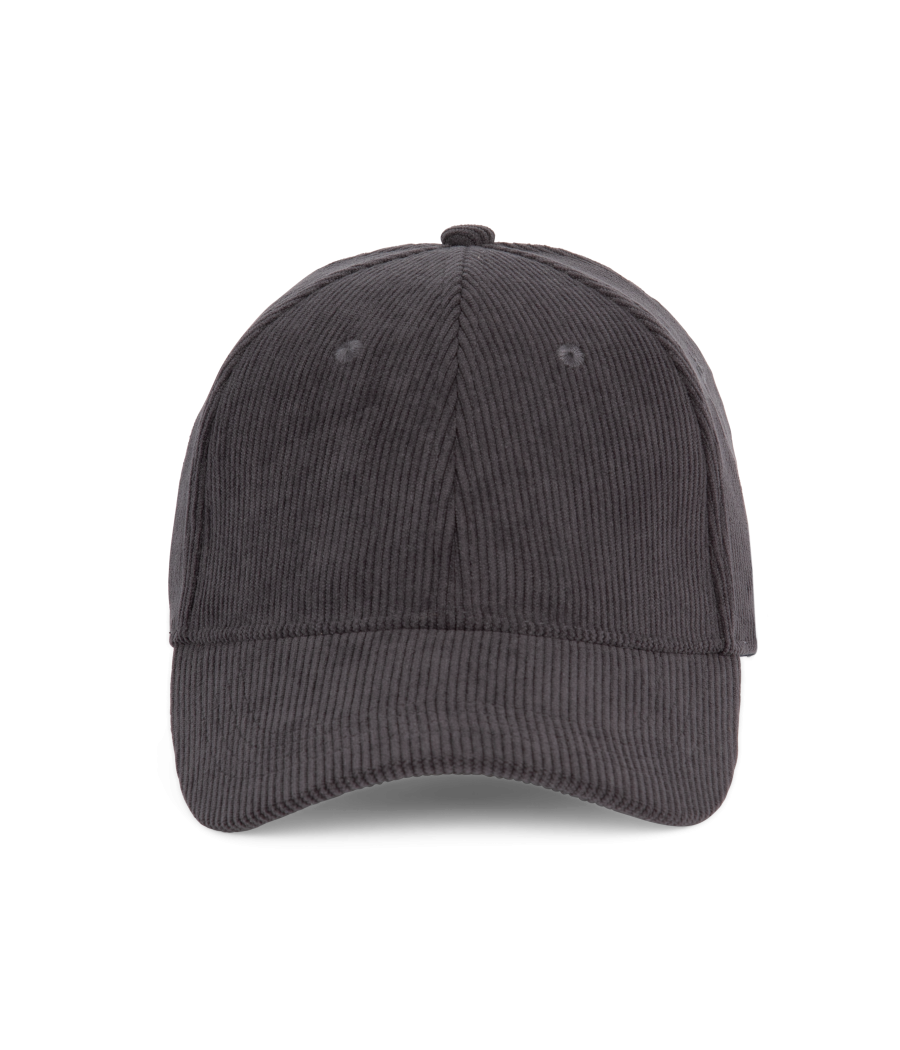 Casquette en velours - 6 panneaux