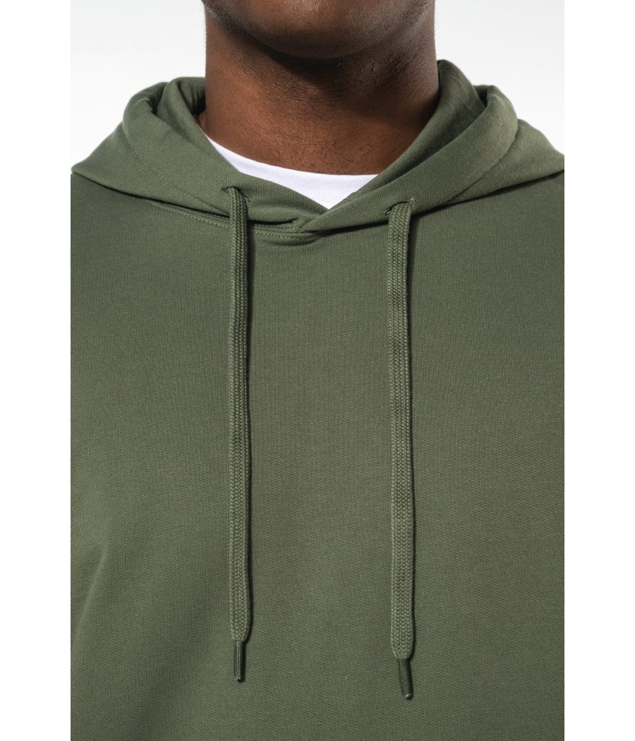 Sweat-shirt recyclé à capuche unisexe