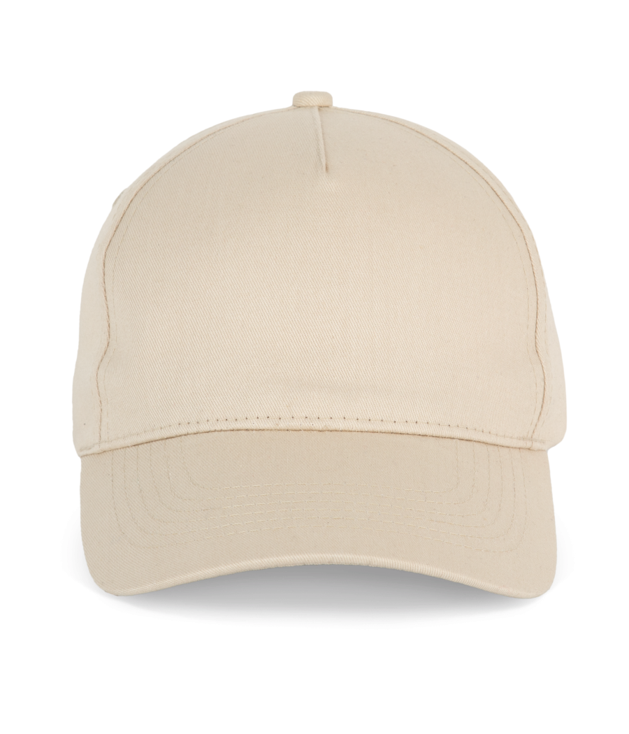 Casquette en coton et polyester recyclés K-loop tracking - 5 panneaux