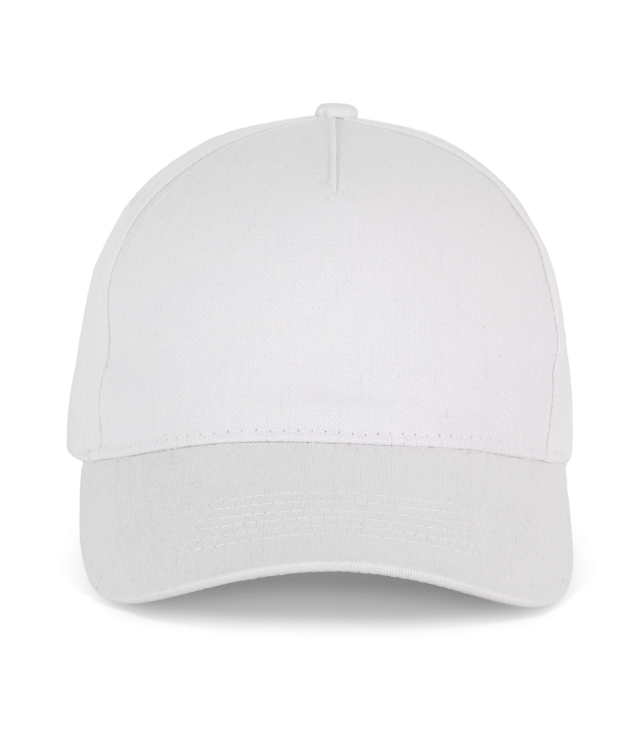 Casquette en coton et polyester recyclés K-loop tracking - 5 panneaux