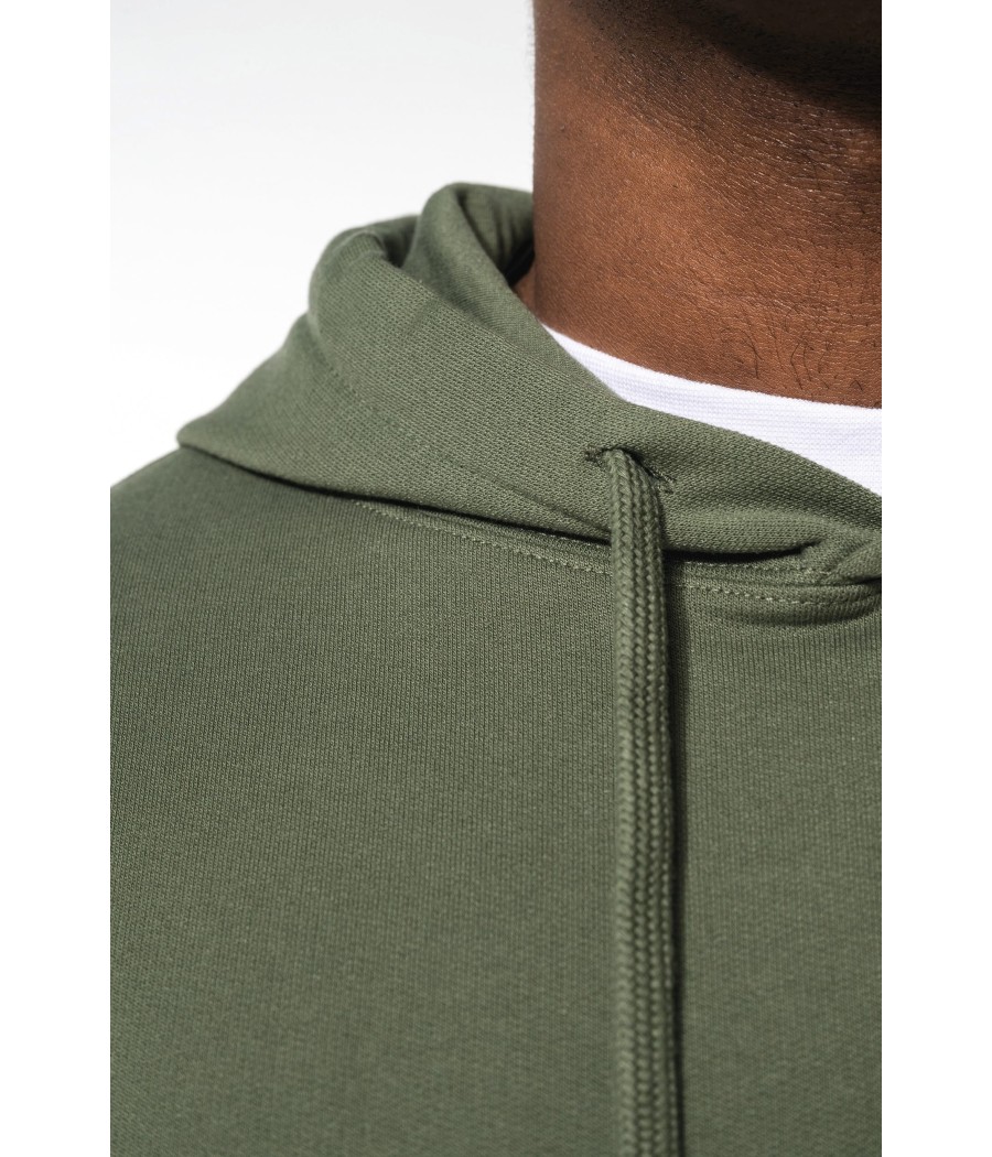 Sweat-shirt recyclé à capuche unisexe