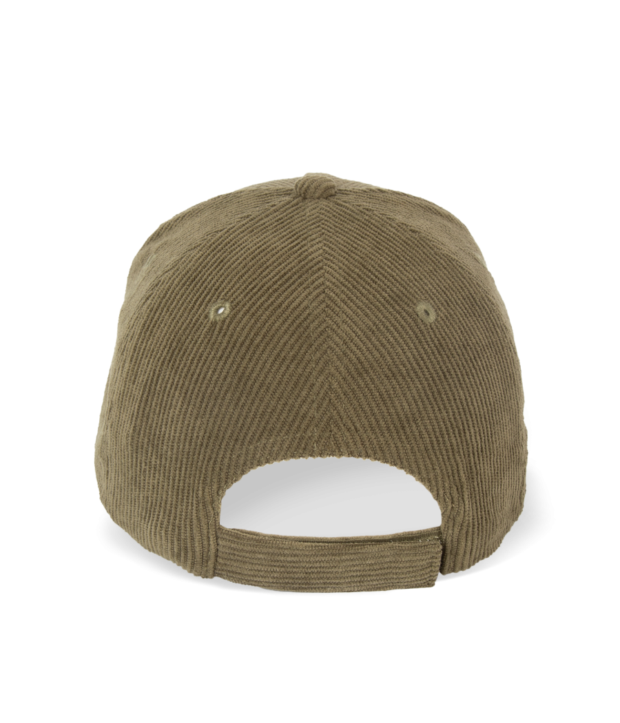 Casquette 5 panneaux en velours