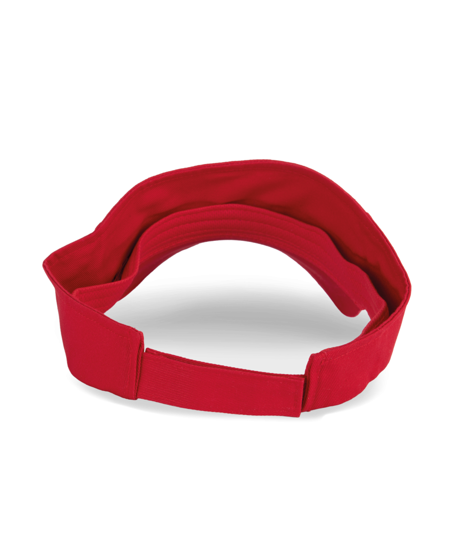 Visière sport en coton