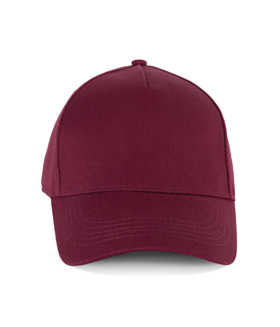 Casquette en coton bio 5 panneaux - K-up Gold Label