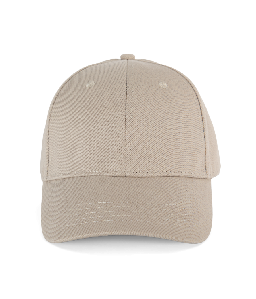 Casquette en coton bio 6 panneaux - K-up Gold Label