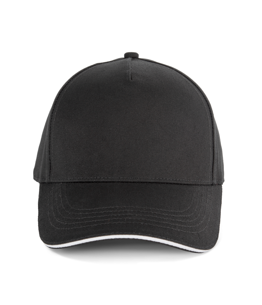 Casquette 5 panneaux avec sandwich - K-up Gold Label