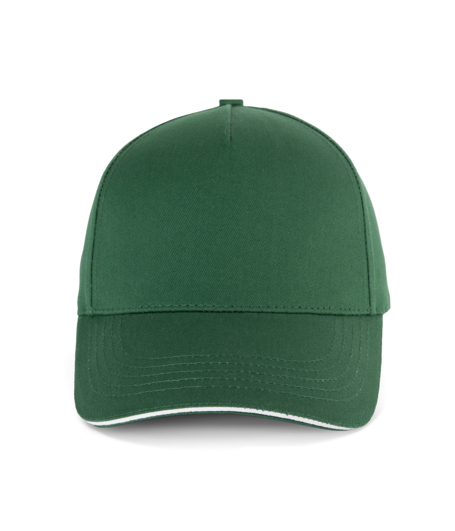 Casquette 5 panneaux avec sandwich - K-up Gold Label