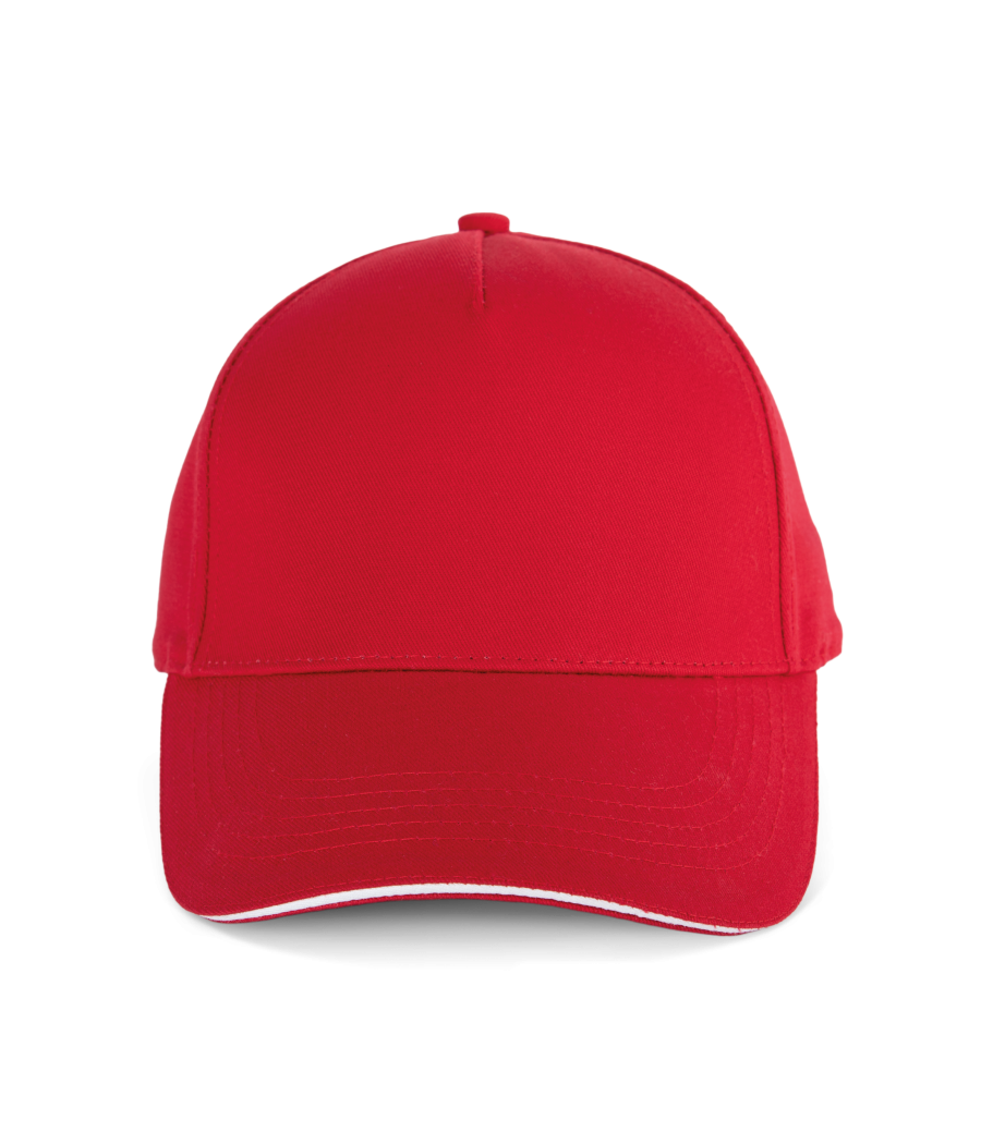 Casquette 5 panneaux avec sandwich - K-up Gold Label
