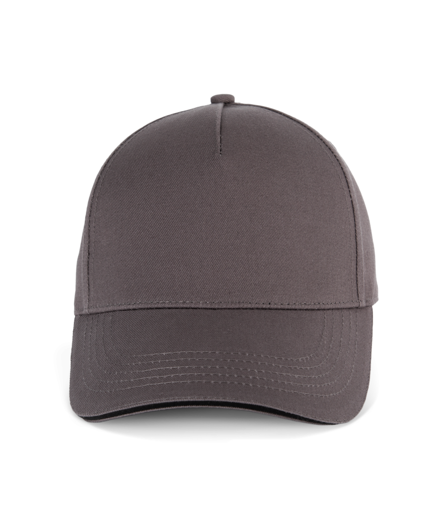 Casquette 5 panneaux avec sandwich - K-up Gold Label