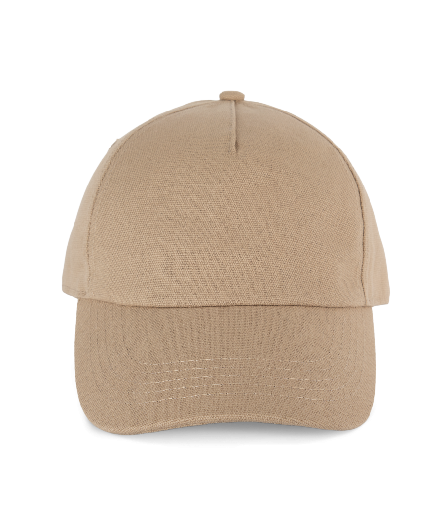 Casquette en toile de coton 5 panneaux - K-up Gold Label