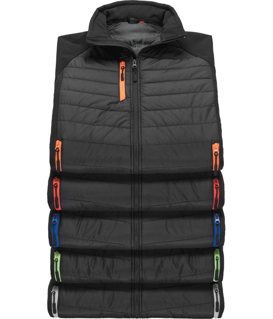 Veste softshell rembourrée black compass recyclée