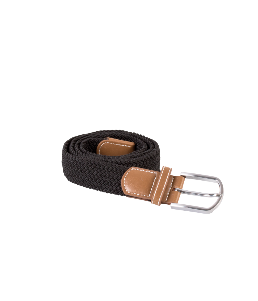 Ceinture tressée élastiquée