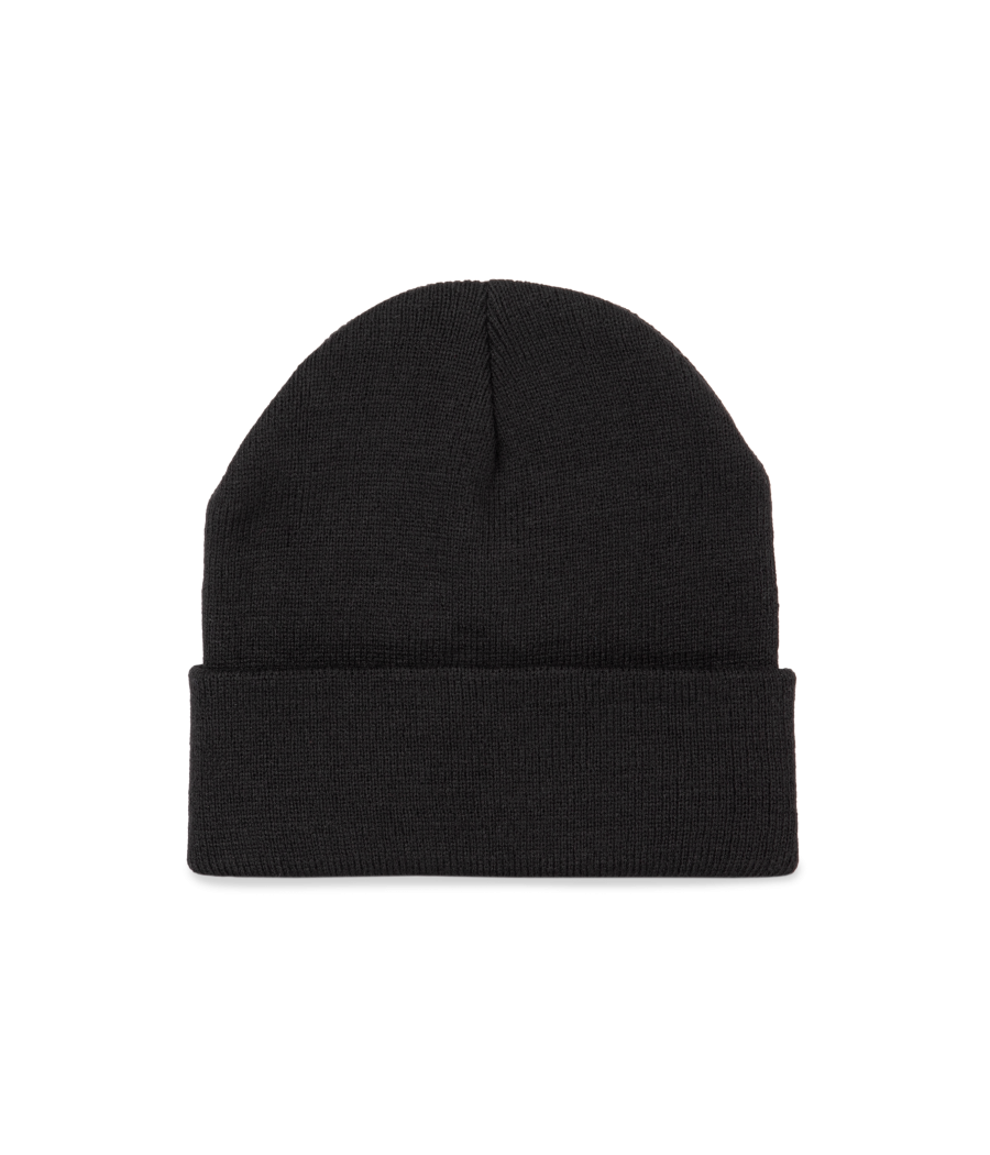 Bonnet recyclé avec revers tricoté