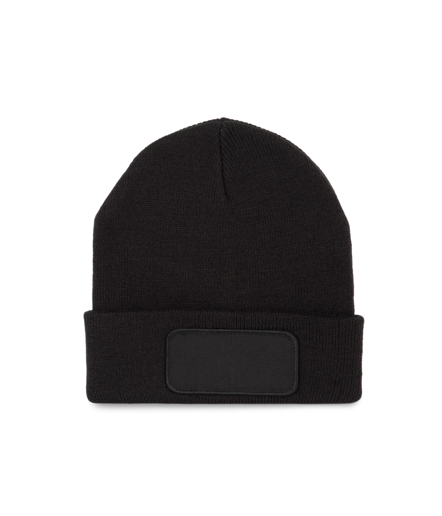 Bonnet avec patch