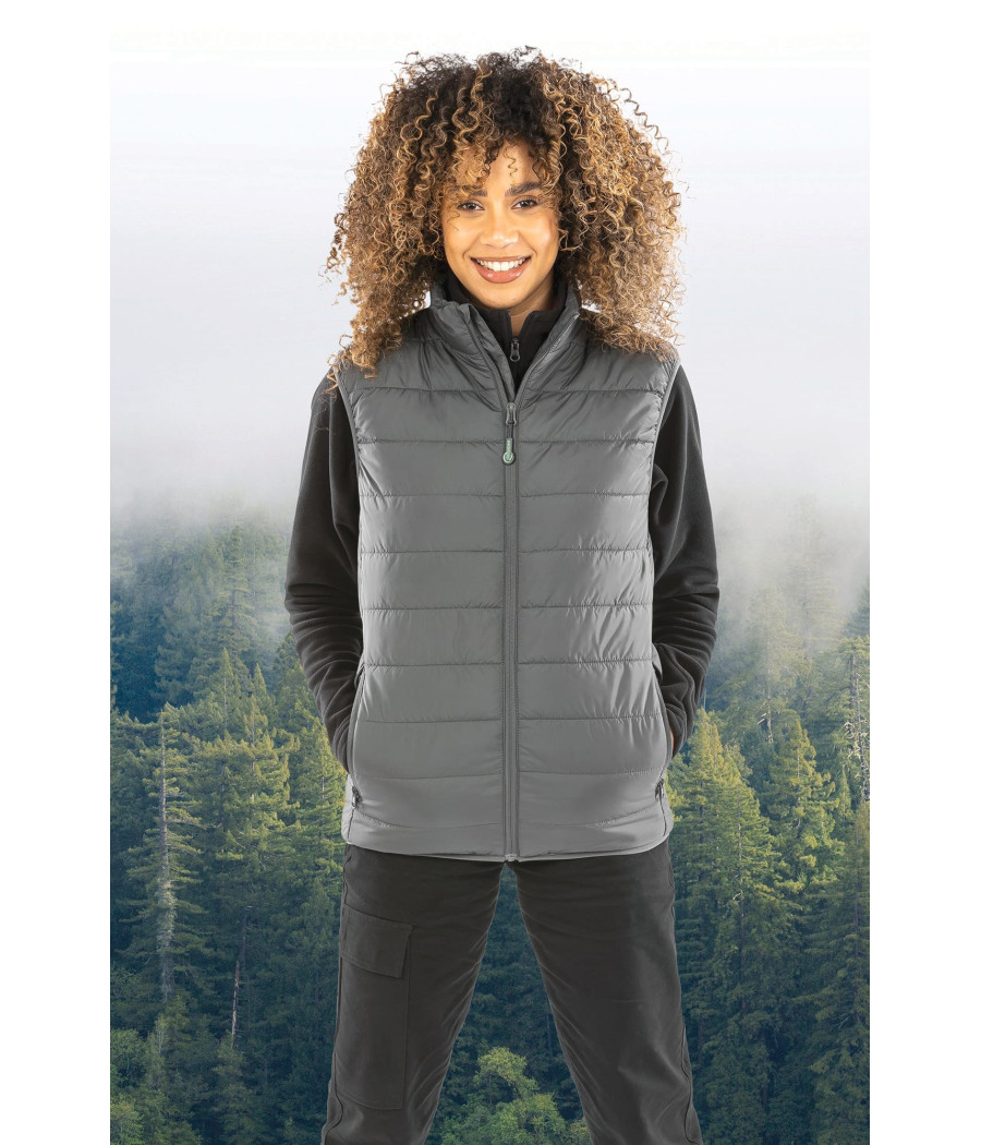 Bodywarmer recyclé et matelassé Core