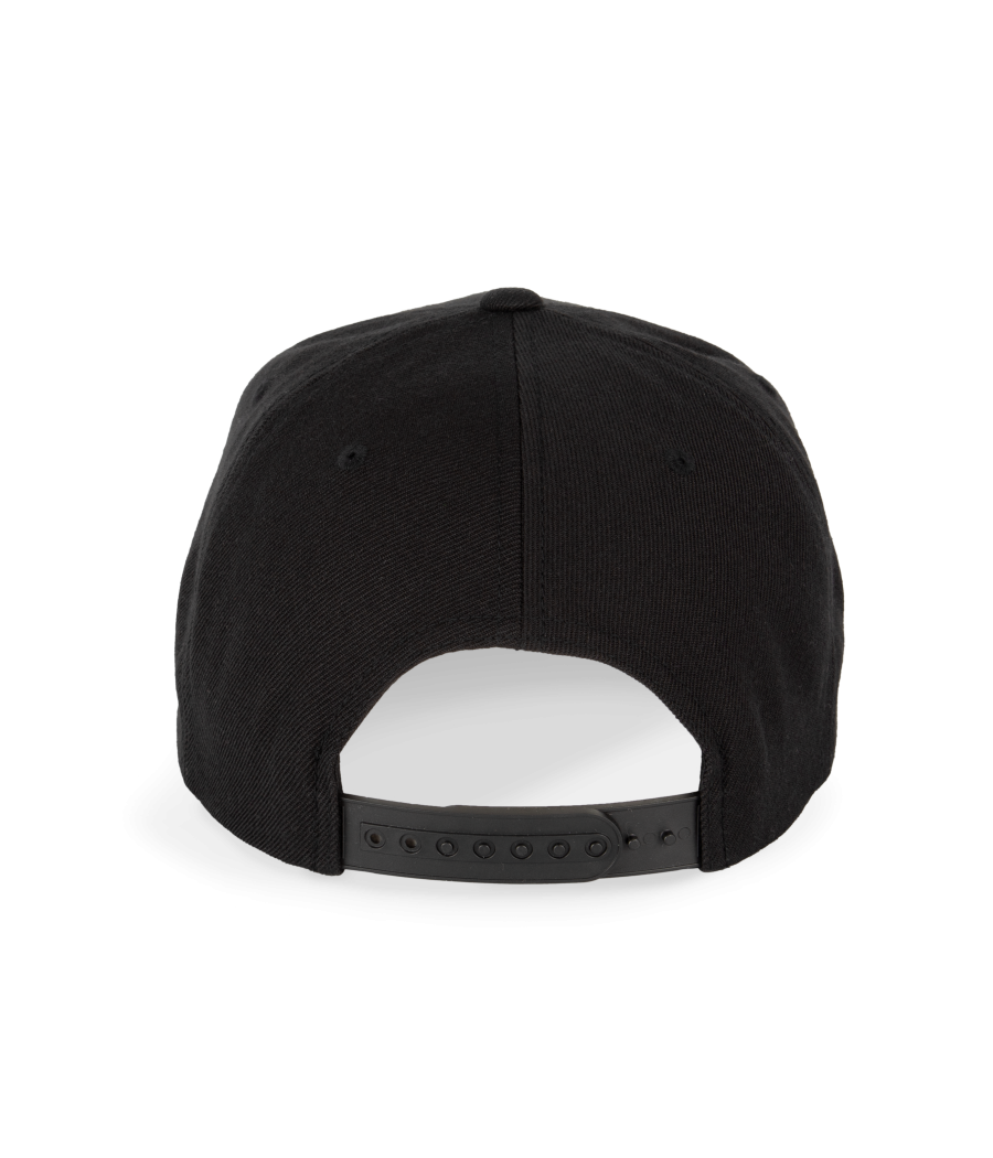 Casquette visière plate - 6 panneaux