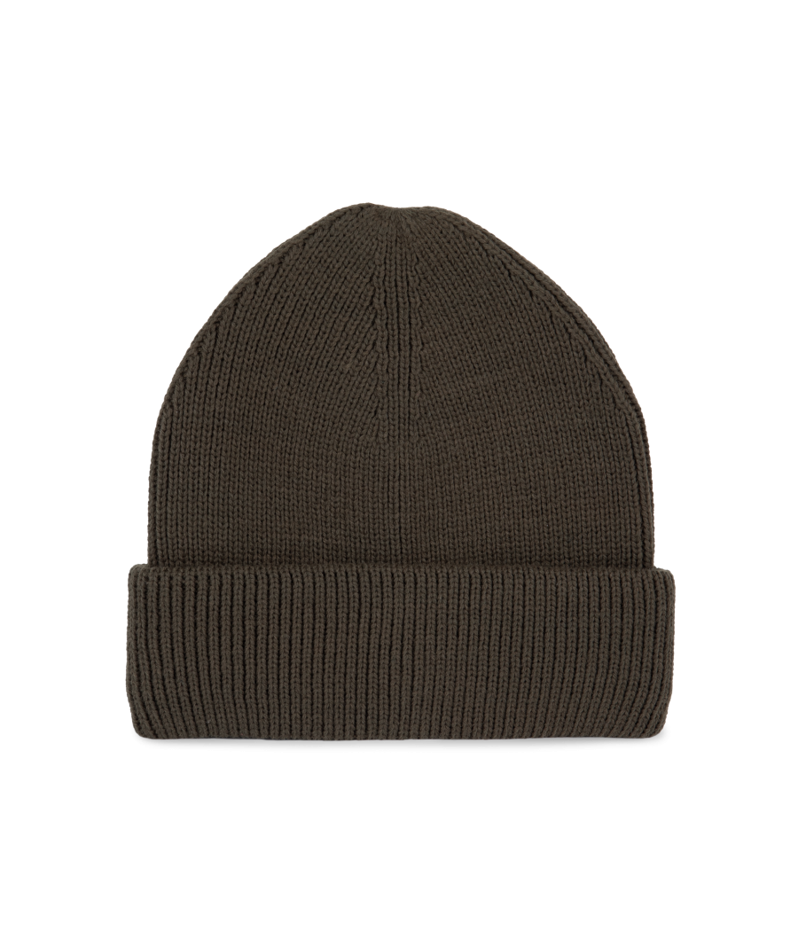 Bonnet côtelé à double revers