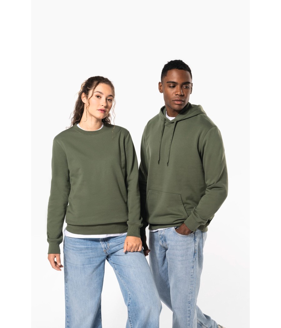 Sweat-shirt recyclé à capuche unisexe
