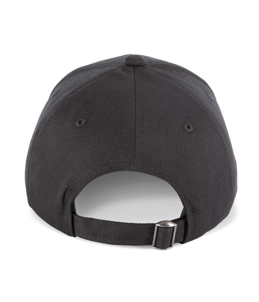 Casquette 6 panneaux en coton recyclé