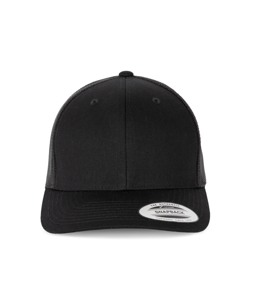 Casquette Trucker modèle rétro - 6 panneaux