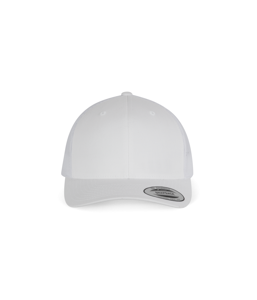 Casquette Trucker modèle rétro - 6 panneaux