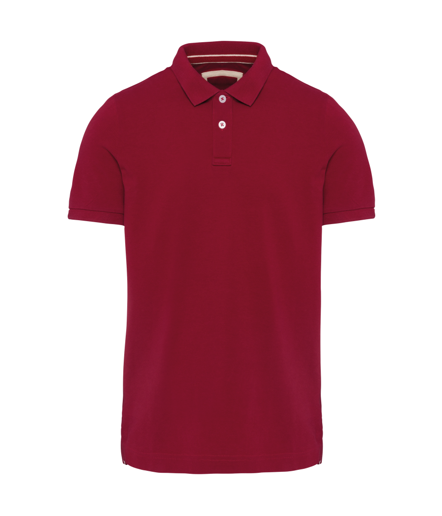 Polo vintage manches courtes homme