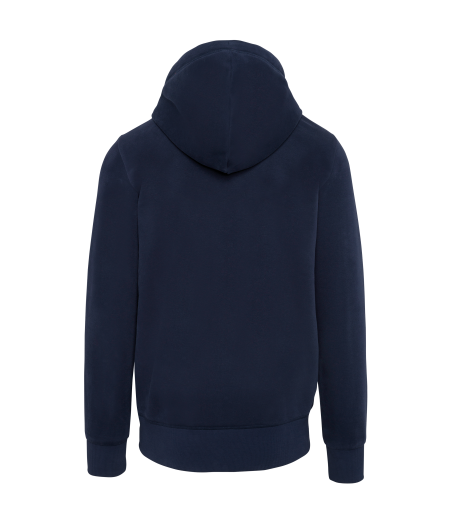 Sweat-shirt vintage zippé à capuche homme