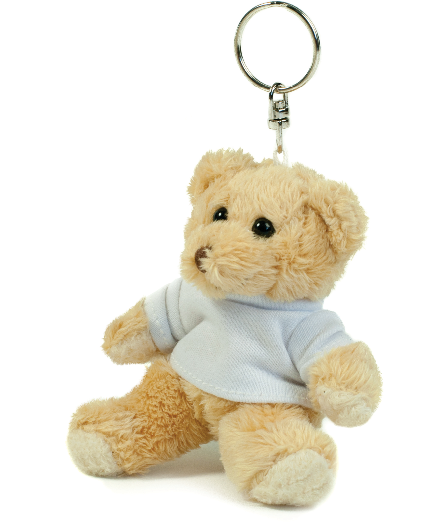 Porte-clé peluche ours Binx