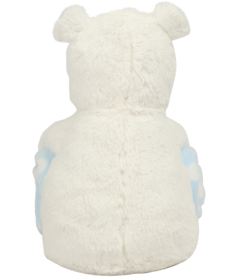 Peluche hippopotame avec couverture