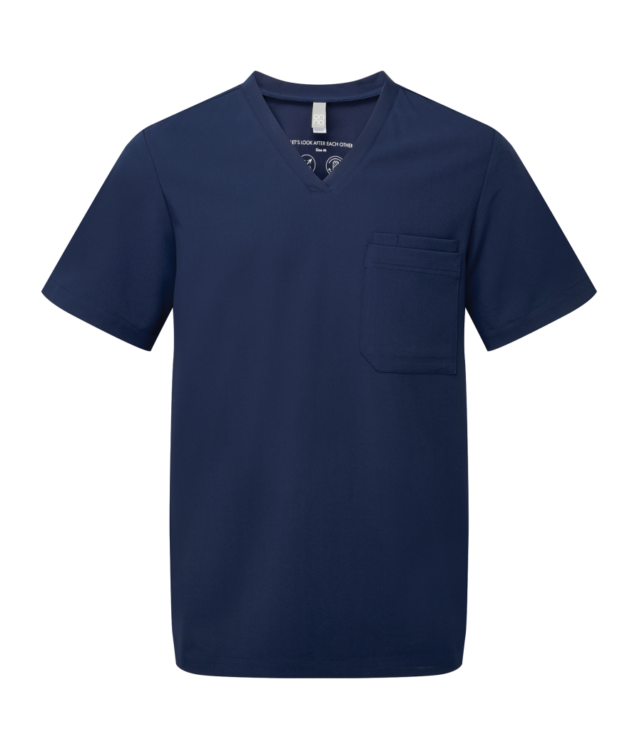 Tunique stretch manches courtes homme