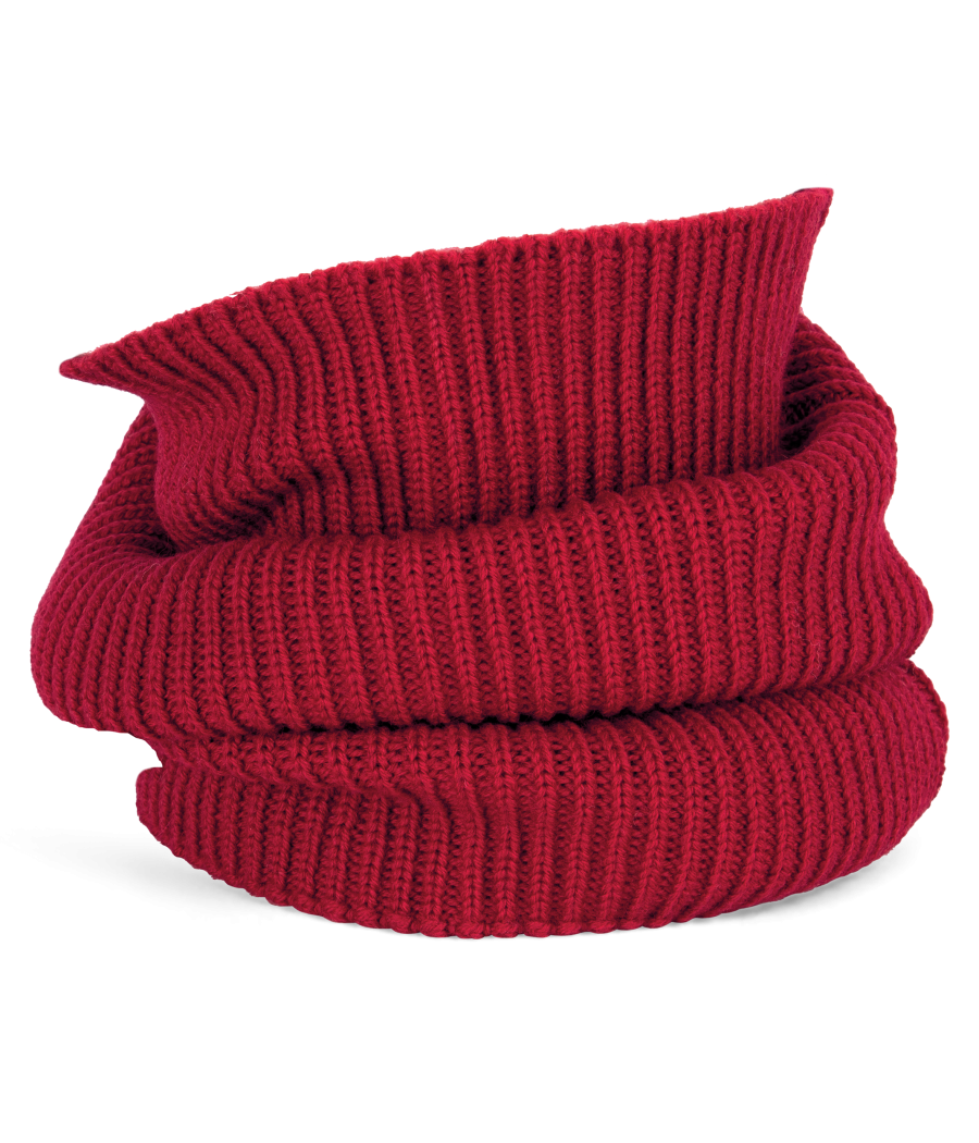 Tour de cou écoresponsable en laine mérinos unisexe