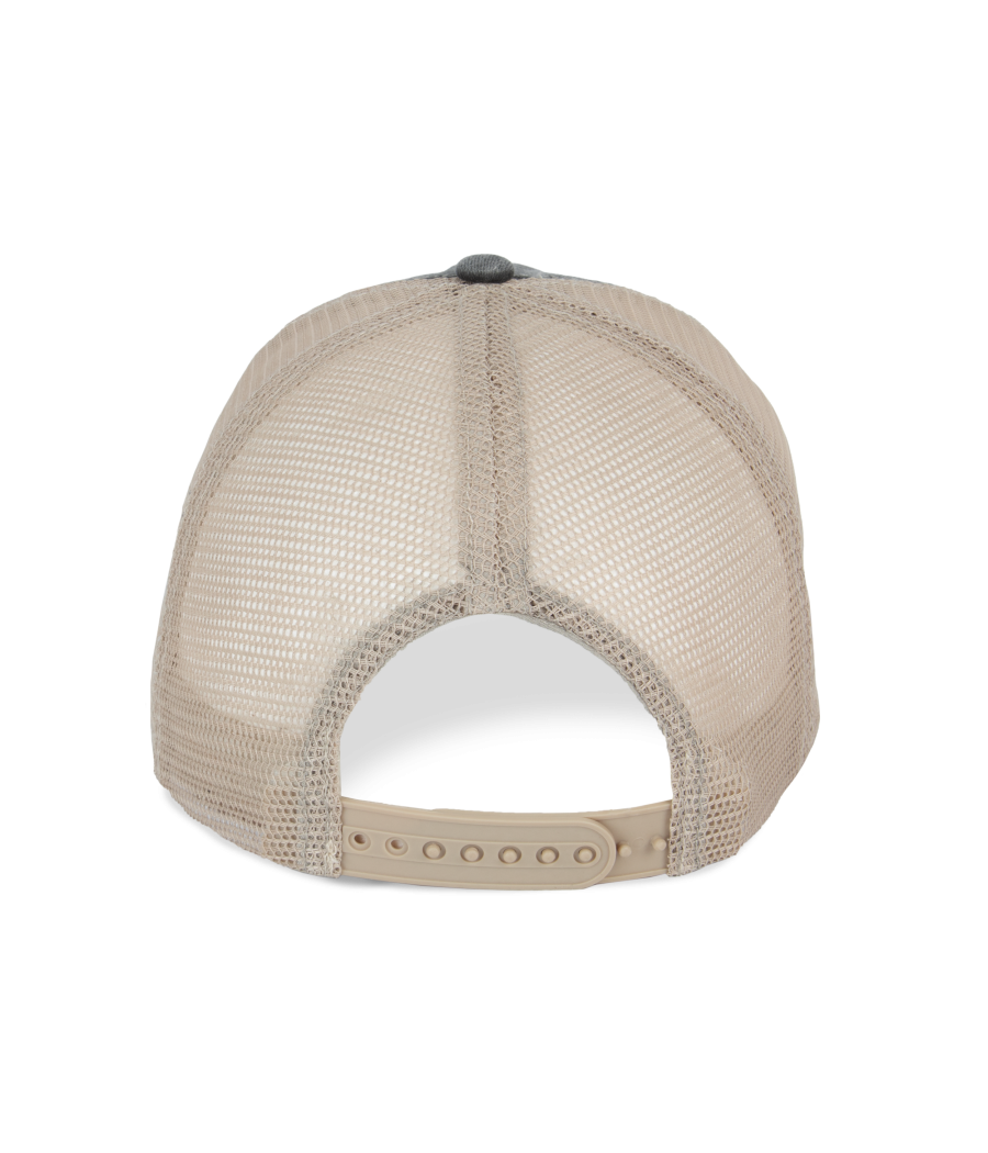Casquette trucker écoresponsable  effet déchiré unisexe