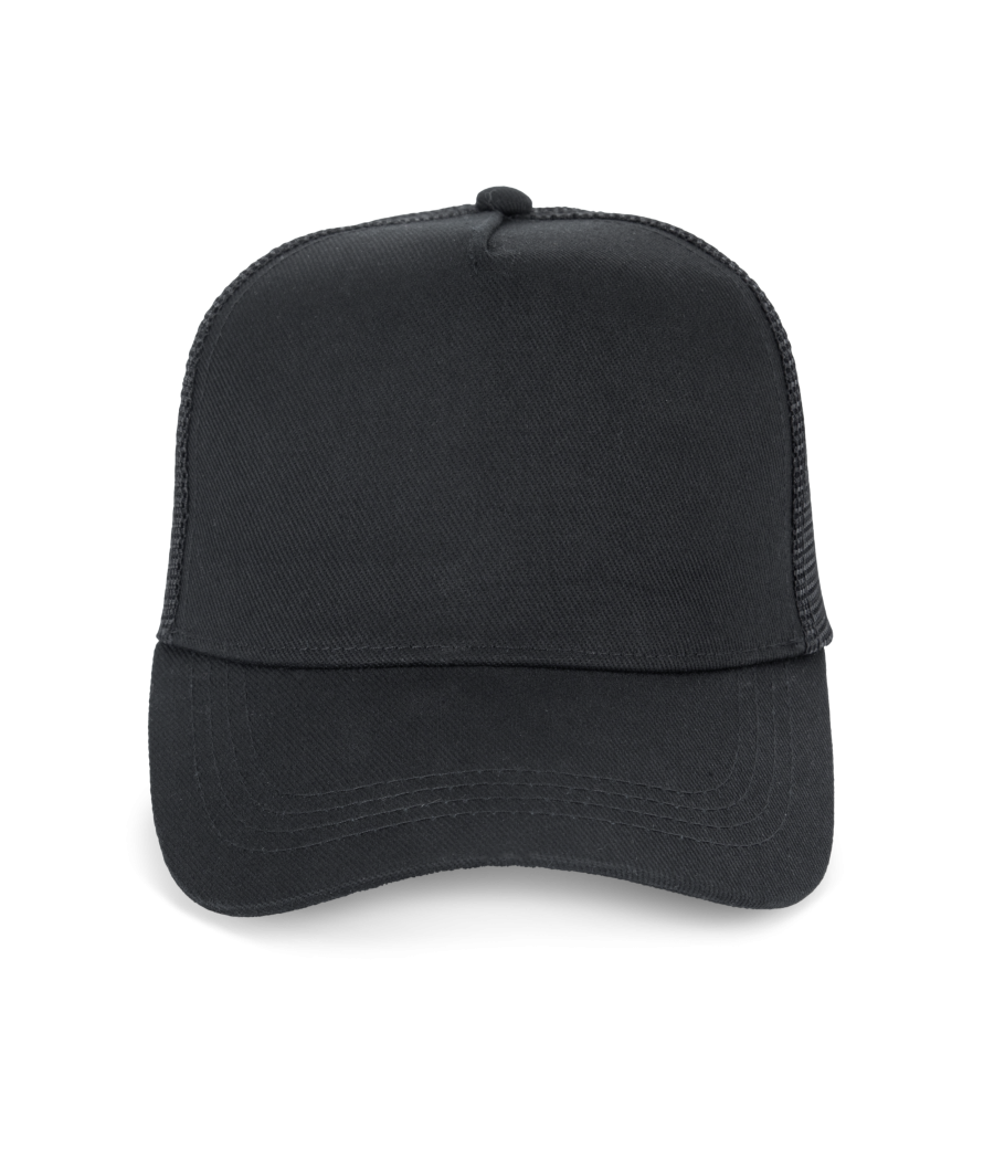 Casquette trucker écoresponsable 5 panneaux unisexe