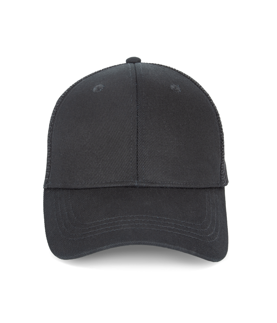 Casquette trucker écoresponsable 6 panneaux unisexe