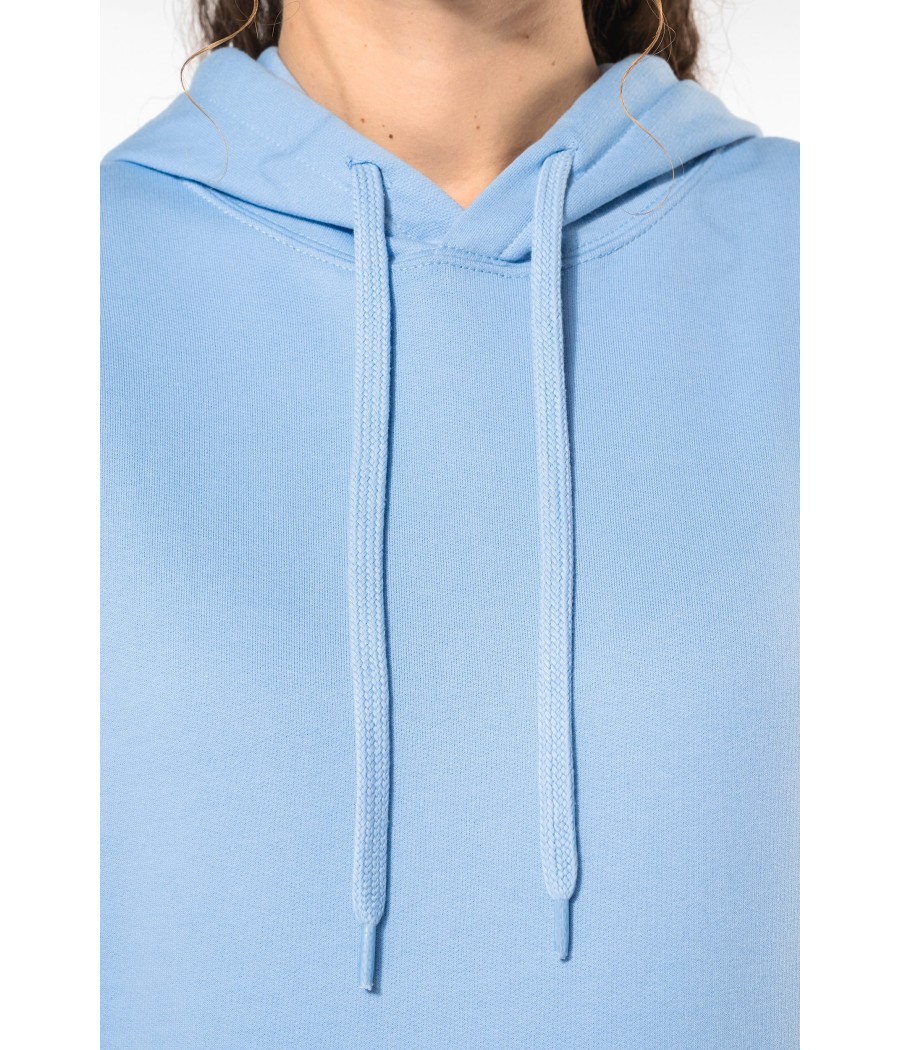 Sweat-shirt recyclé à capuche unisexe