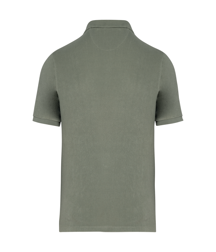Polo écoresponsable en éponge homme