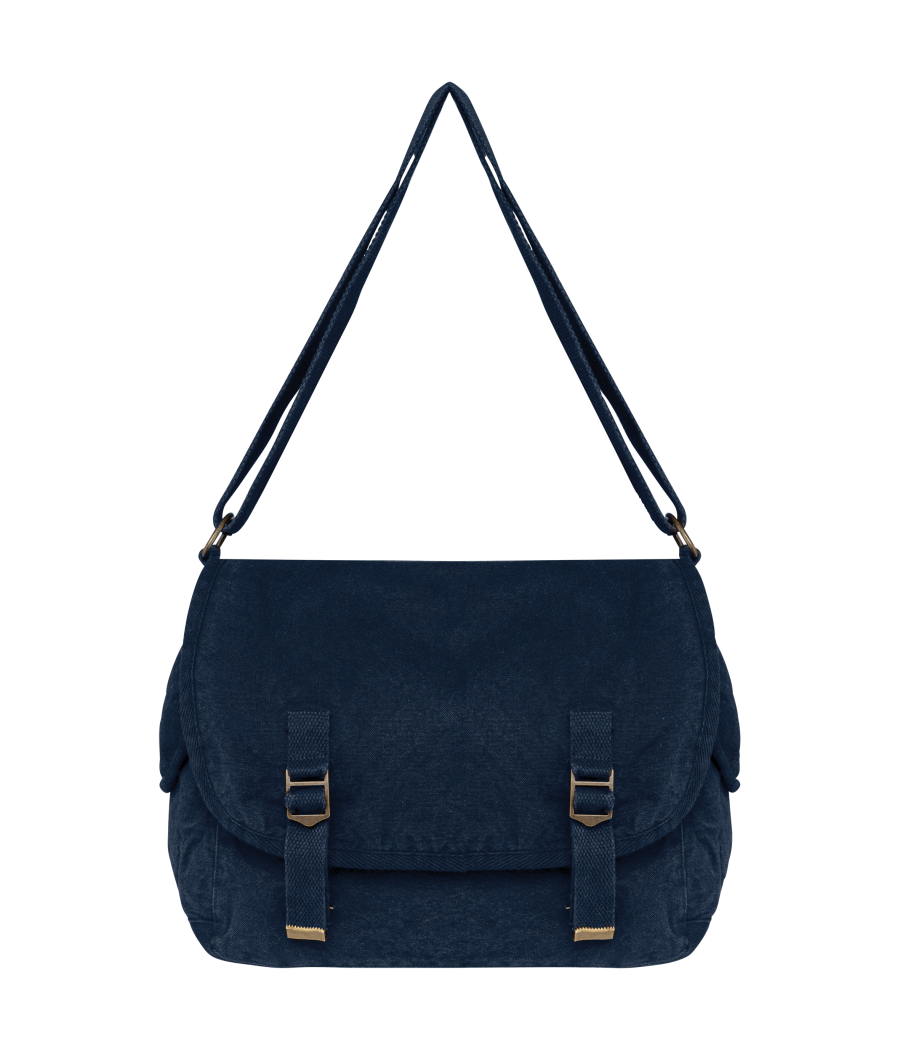 Sac besace écoresponsable délavé