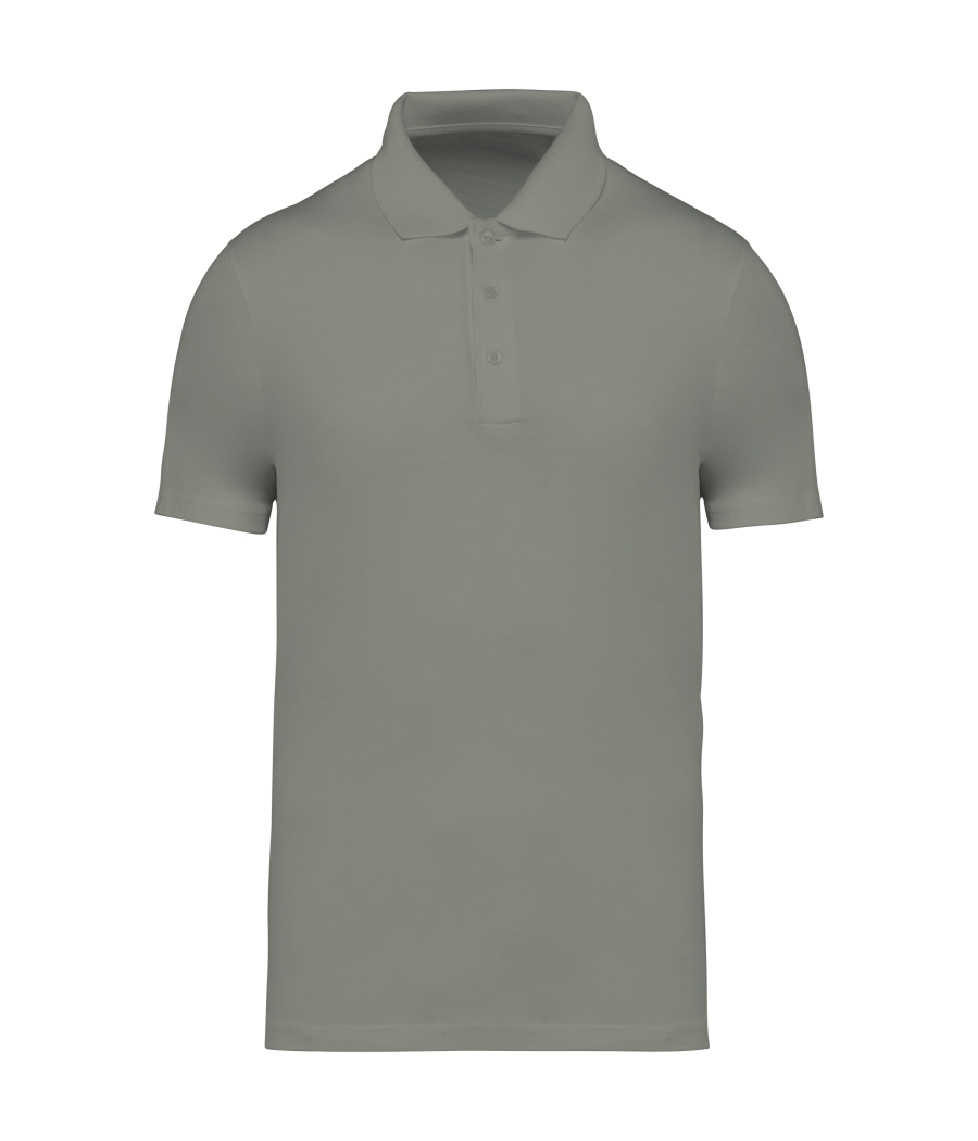 Polo en jersey écoresponsable homme