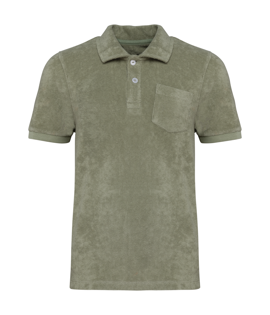 Polo écoresponsable en éponge garçon