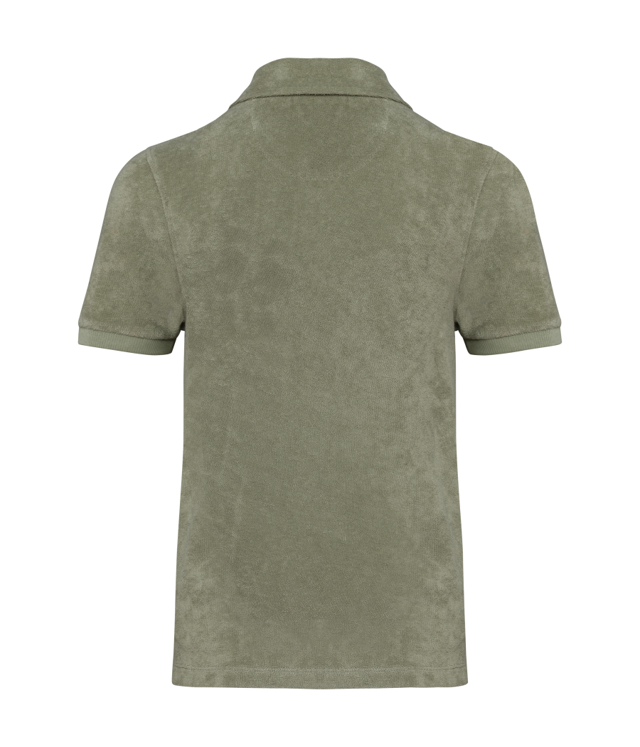 Polo écoresponsable en éponge garçon