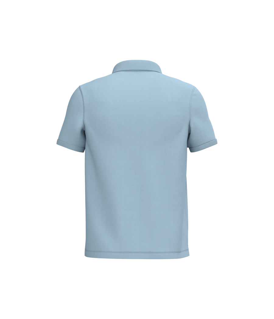 Polo écoresponsable maille piquée homme