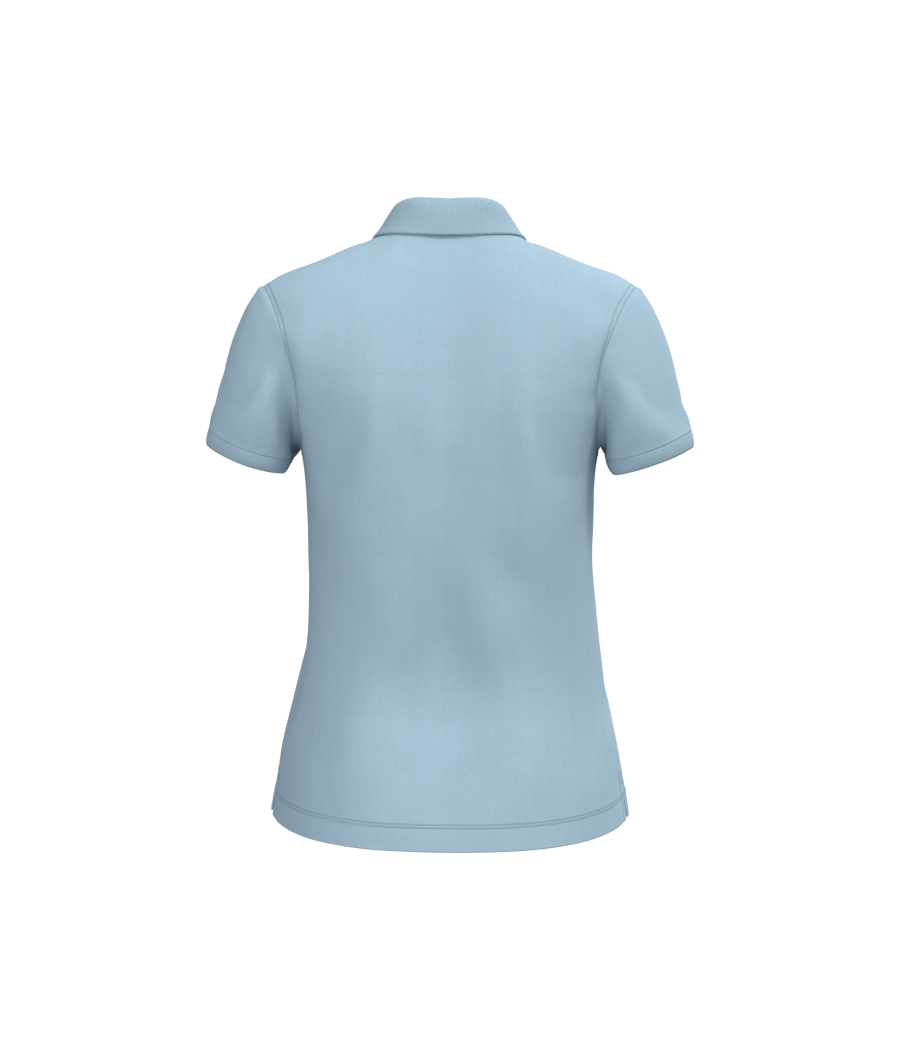 Polo écoresponsable maille piquée femme