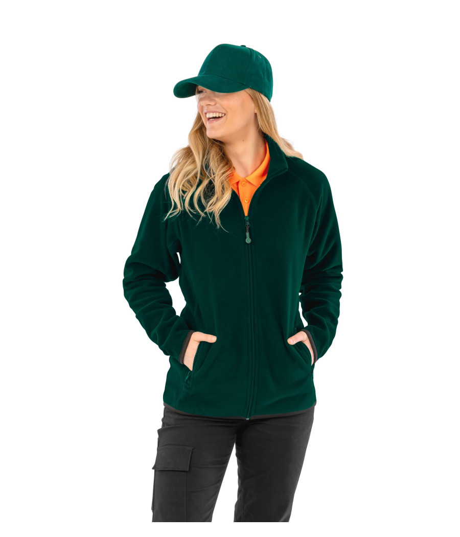 Veste polarthermique en polaire recyclée