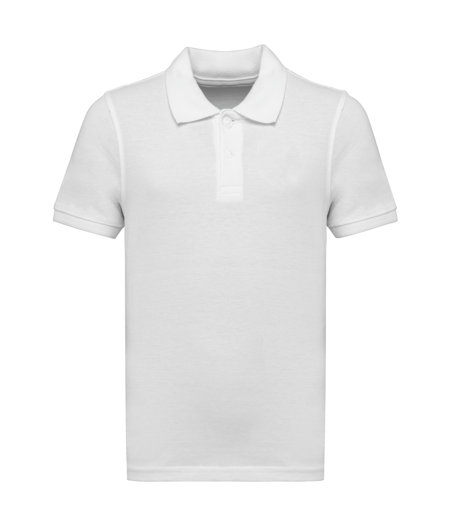 Polo écoresponsable maille piquée enfant