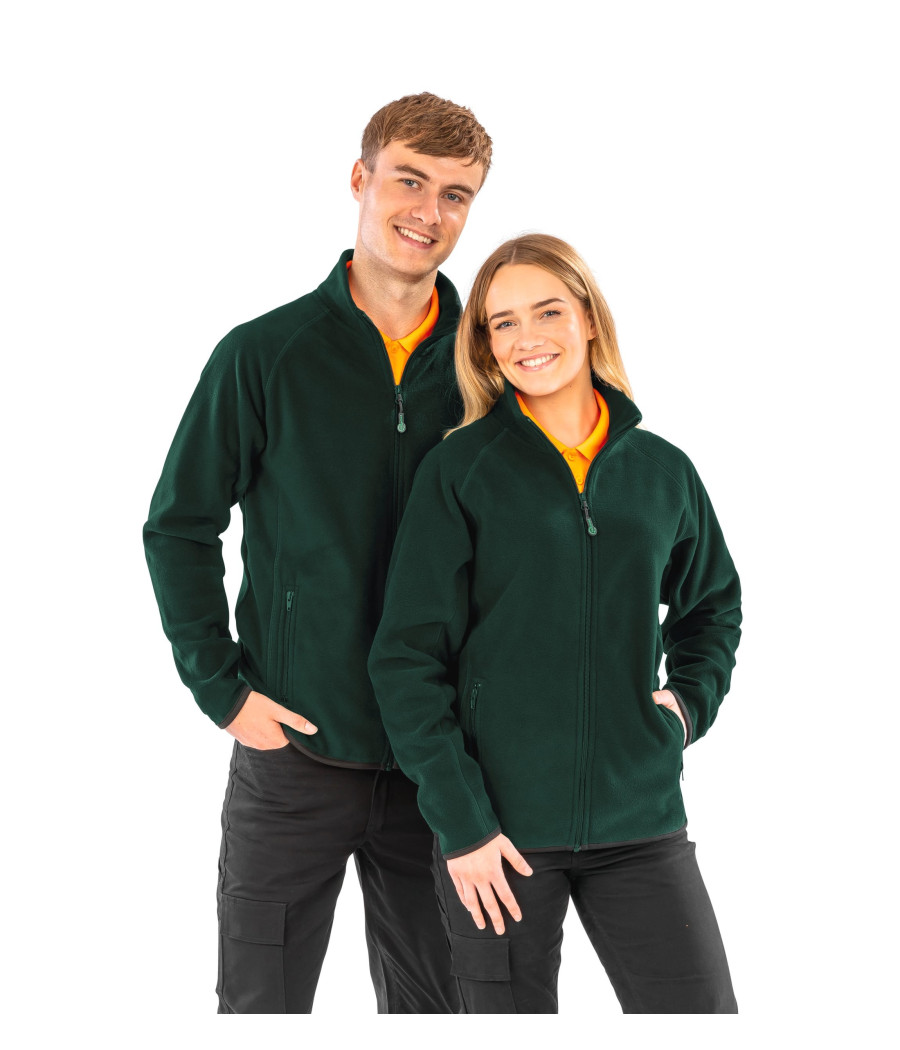 Veste polarthermique en polaire recyclée